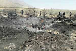 جنگنده سوخو۲۴ ارتش در حوالی شیراز سقوط کرد