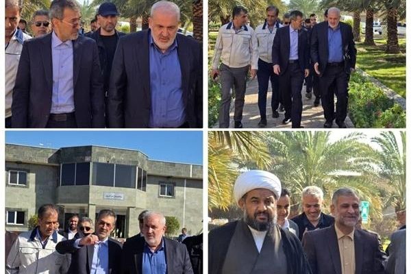 بازدید وزیر نیرو از فجر انرژی خلیج‌فارس/ تعامل برای کمک فجر به کاهش ناترازی و ورود به بورس انرژی
