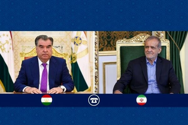 ایران قدردان موضع همدلانه دولت و ملت تاجیکستان است