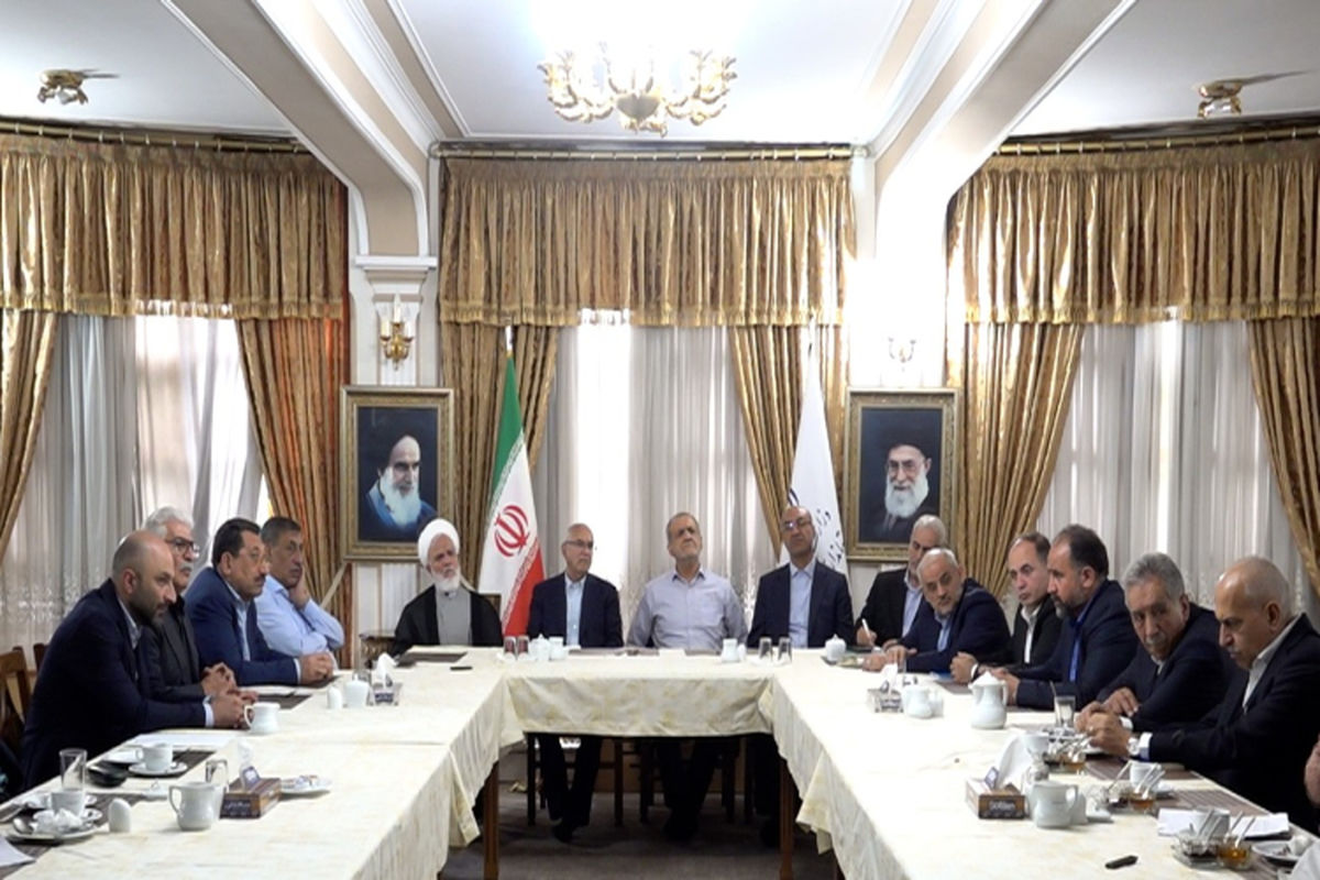 پزشکیان در کرمانشاه