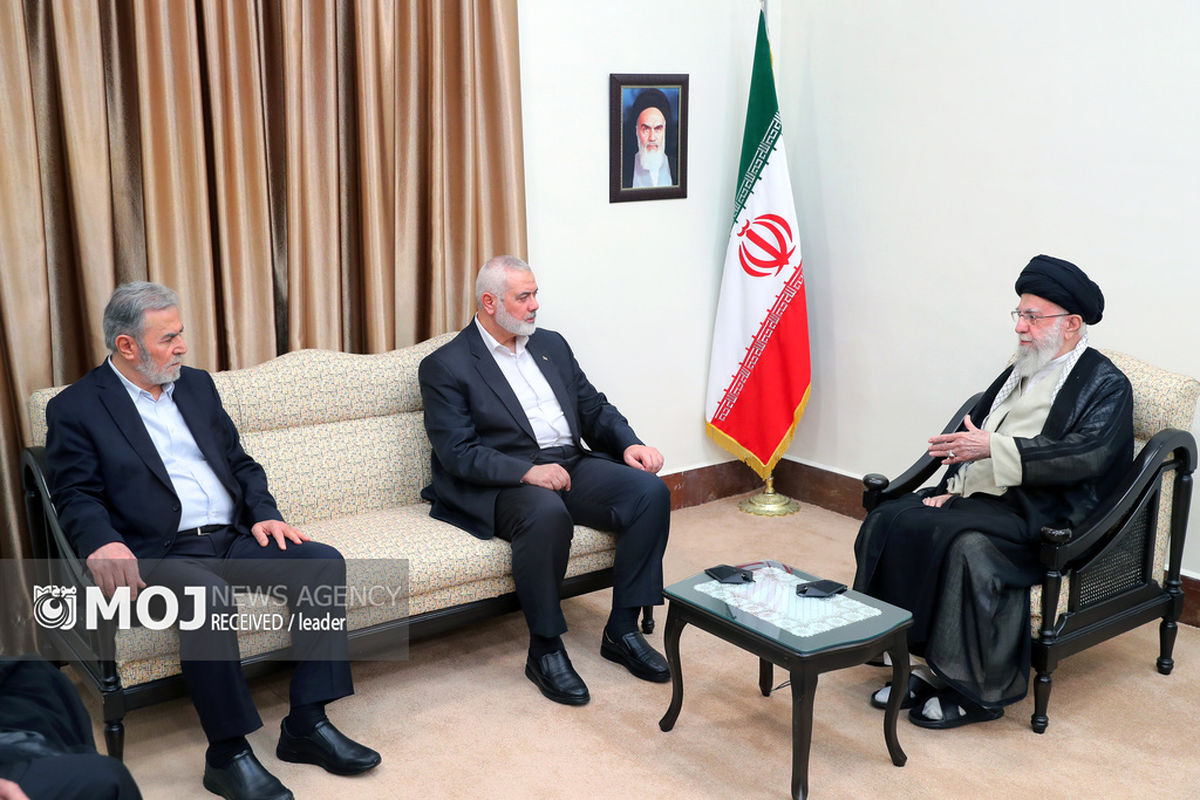 دیدار میهمانان ویژه مراسم تحلیف با رهبر انقلاب