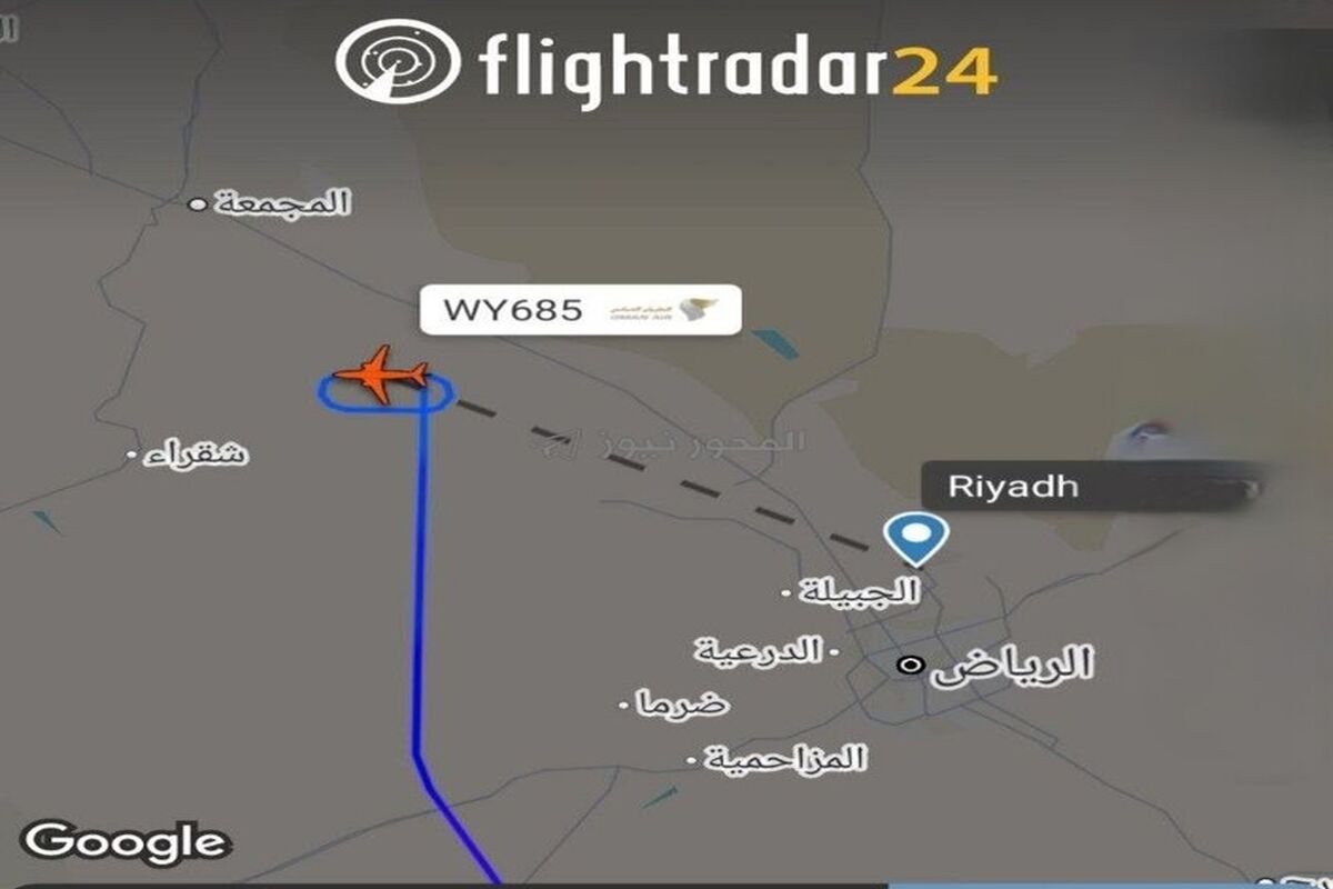 پروازها در جده و ریاض تعلیق شد