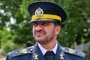 پهپاد نقطه‌ زن کیان با حضور امیر صباحی‌ فرد رونمایی شد