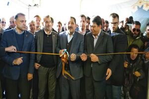 با حضور وزیر صمت دو پروژه مجتمع مس رفسنجان افتتاح شد