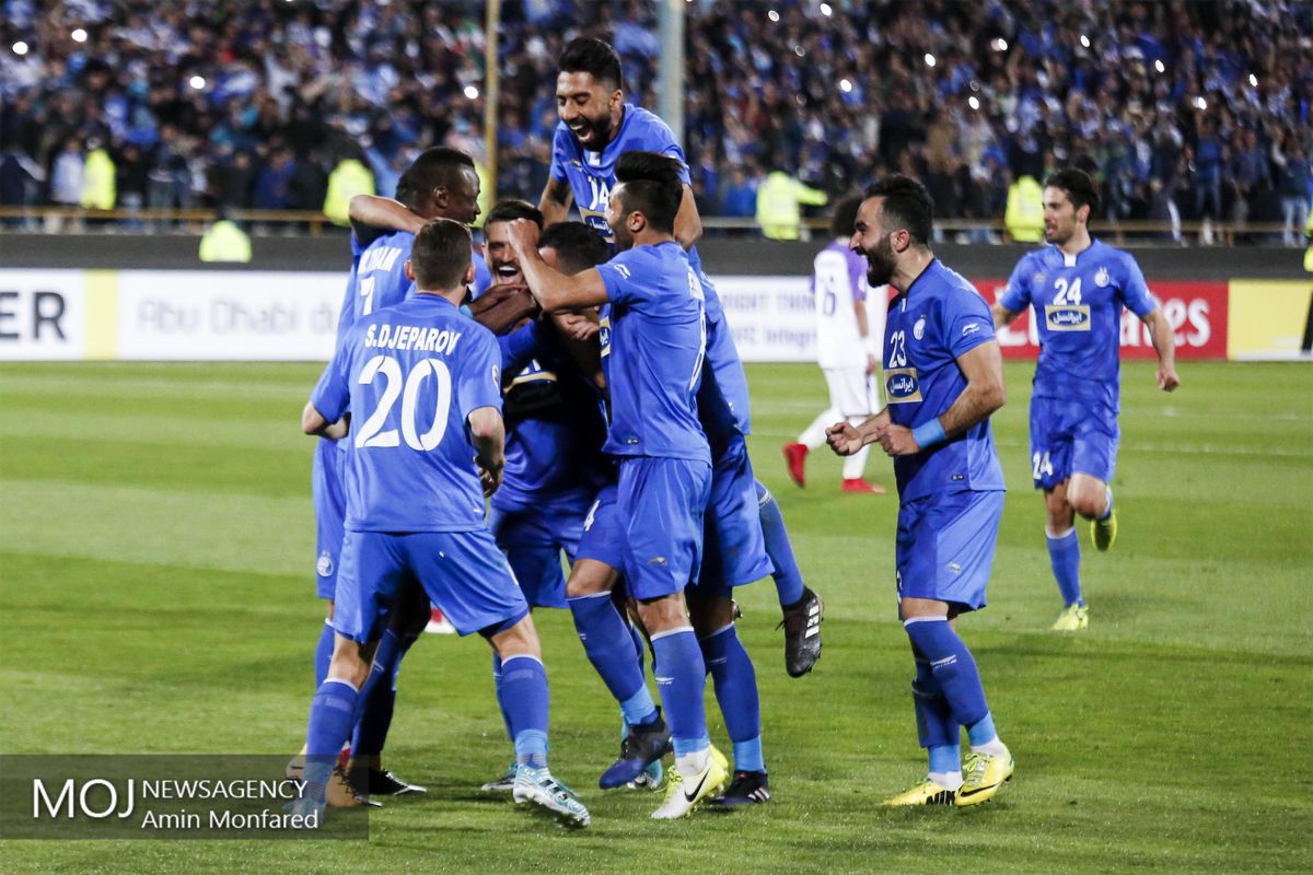 دیدار تیم های فوتبال استقلال ایران و العین امارات