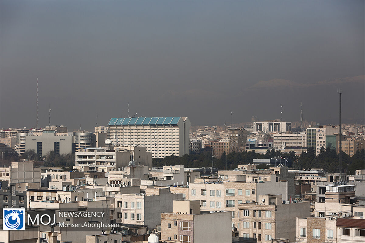  آلودگی هوای تهران در دی ماه ۱۳۹۹