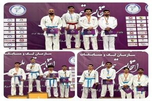 یک نشان طلا و دو برنز رهاورد کاراته کاهای استان فارس