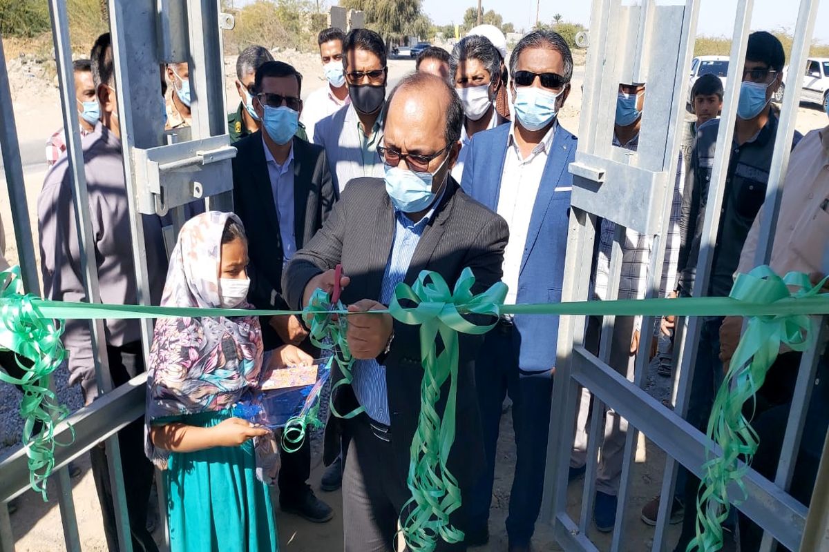 افتتاح پروژه در میناب