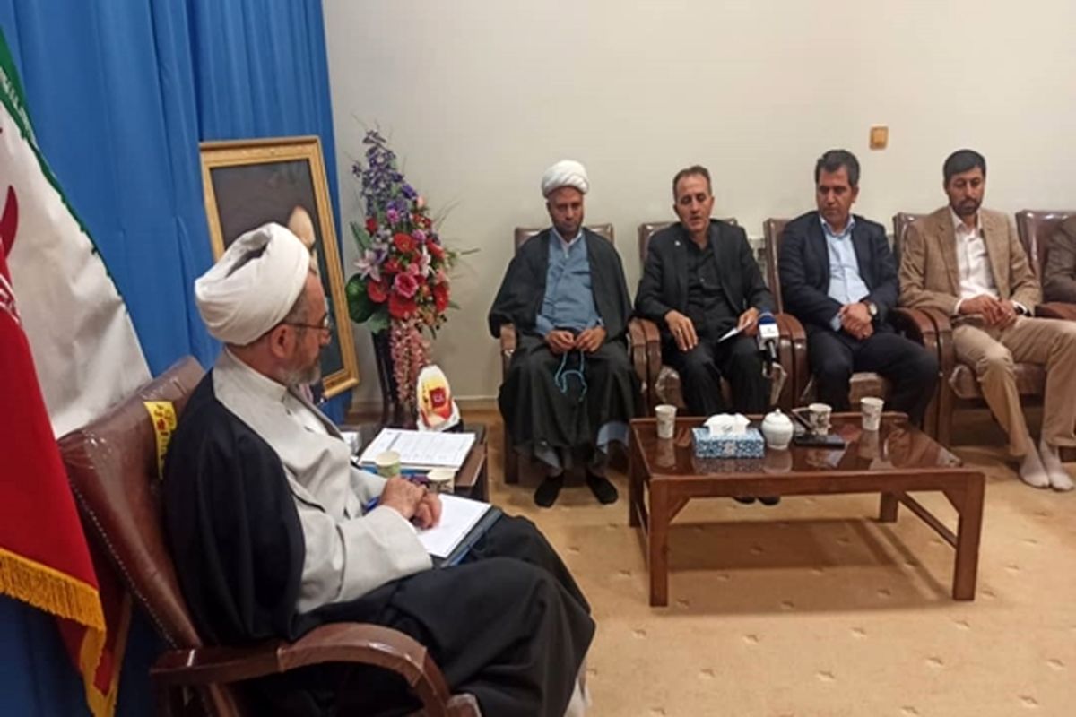 دیدار مدیر دامپزشکی و امام جمعه