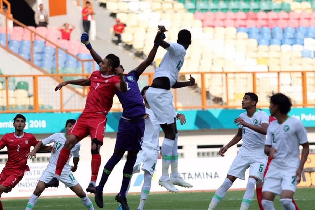 بازی تیم ملی امید ایران و عربستان