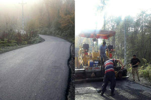 اتمام پروژه آسفالت راه روستایی دلدیم لیاقو به طول3.7 کیلومتر 