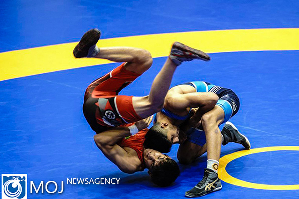 تمرین تیم ملی کشتی آزاد نوجوانان