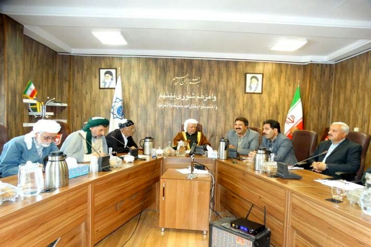 دیدار شهردار سنندج با روحانیون