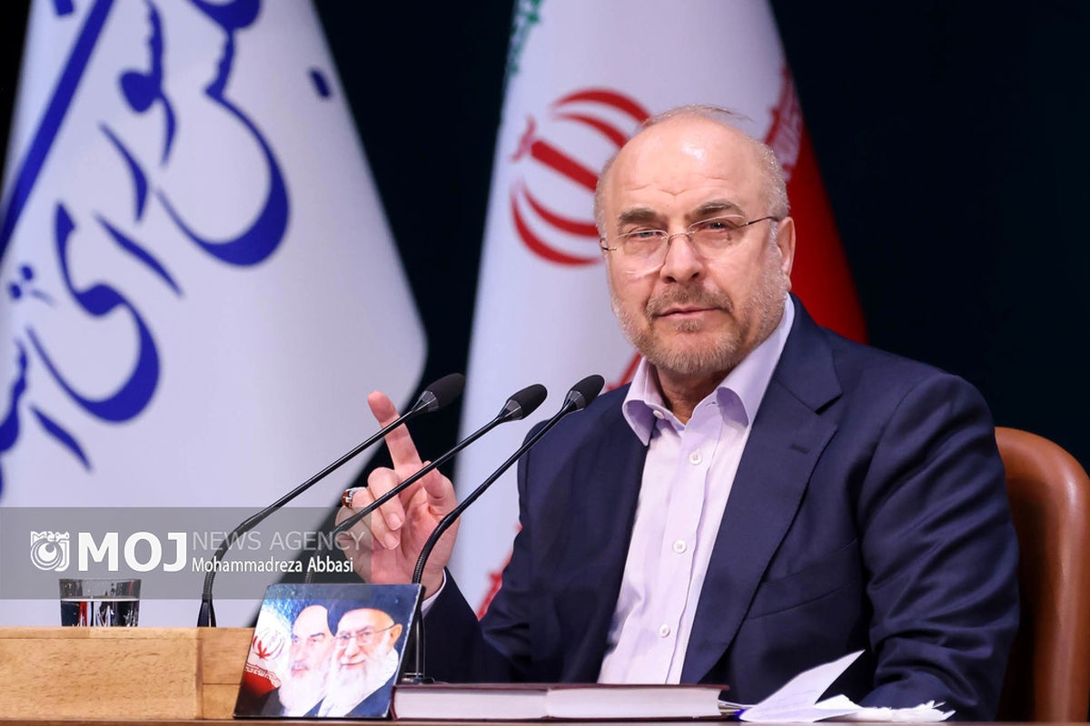 نشست خبری رئیس مجلس شورای اسلامی