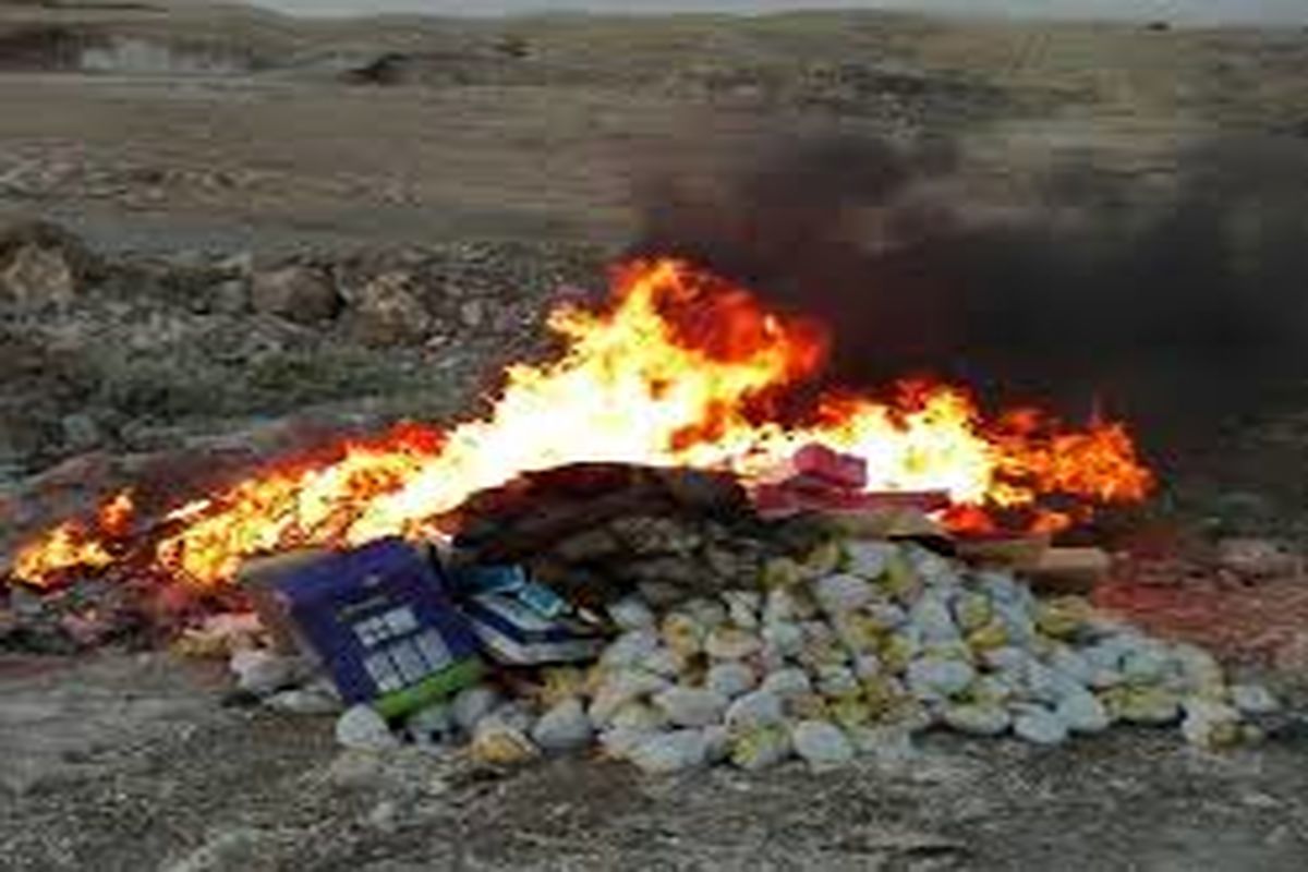 مرغ منجمد آلوده