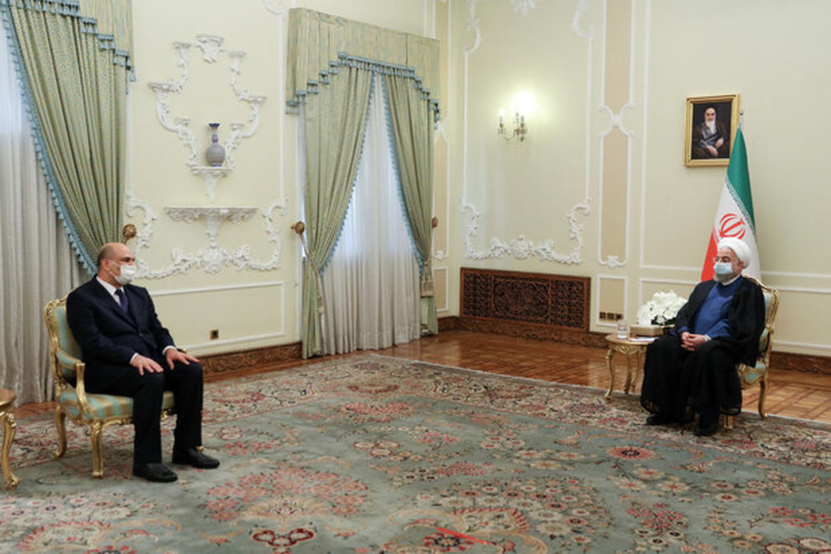 دیدار روحانی با سفیر جدید عراق