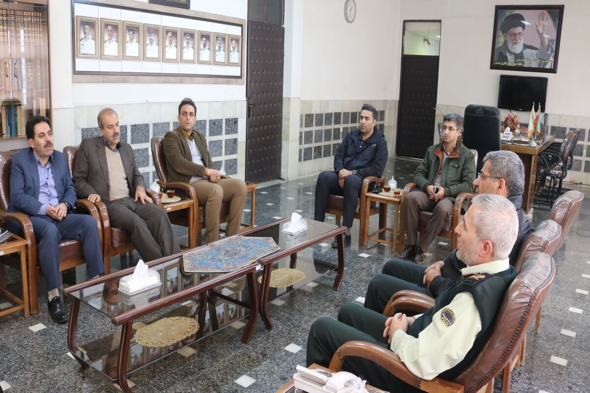 دیداربافرمانده نیروی انتظامی