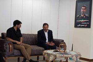 خون پاک شهید باقری فراتر از موشک هایش مدافع نظام و مردم است + فیلم