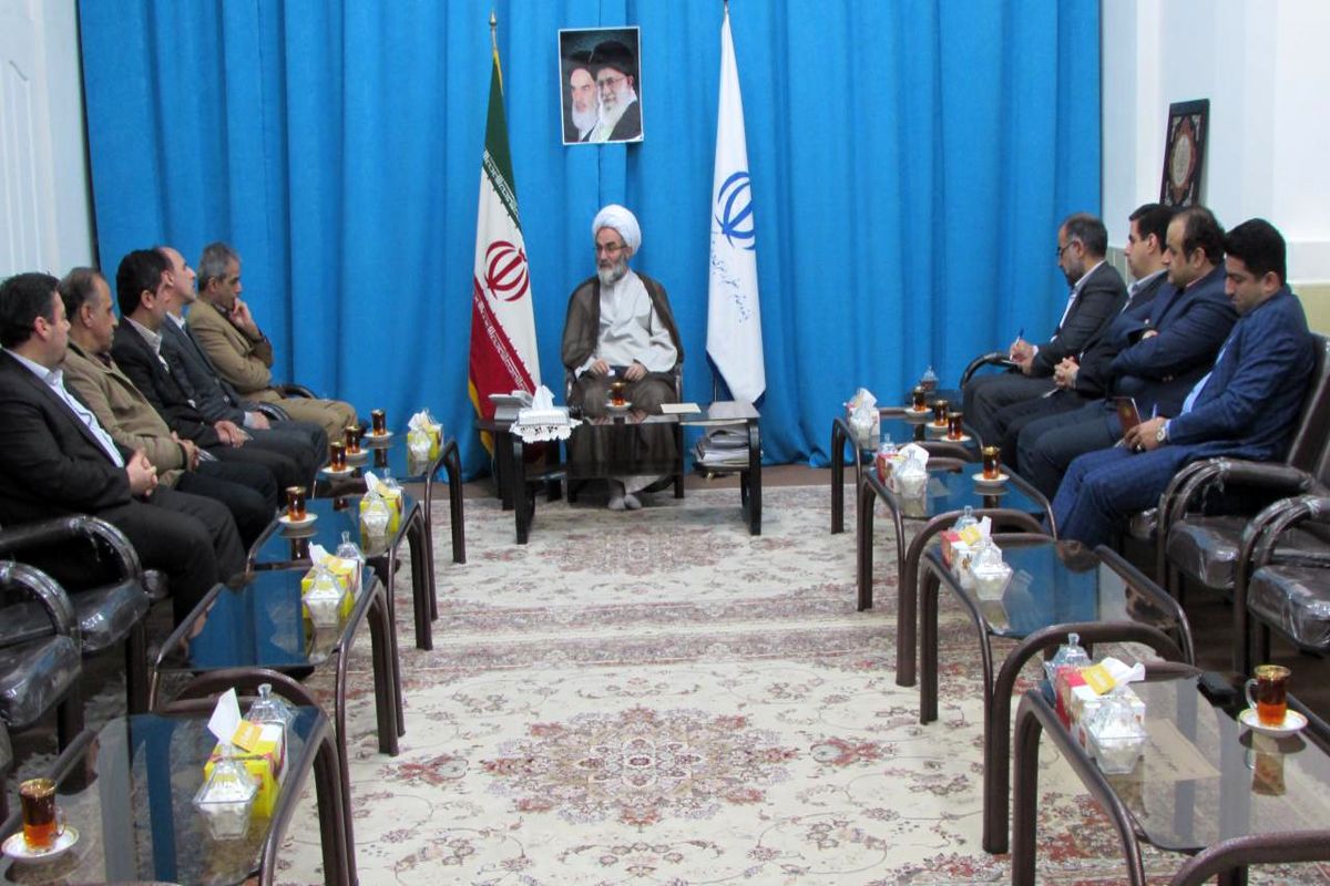 آیت الله فلاحتی در دیدار با مدیرکل و معاونین دیوان محاسبات گیلان