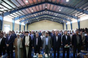 سالن ورزشی روستای شهابیه خمین به بهره برداری رسید