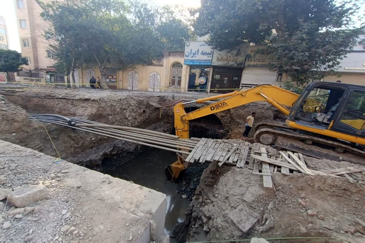 ساماندهی رودخانه آبشوران کرمانشاه