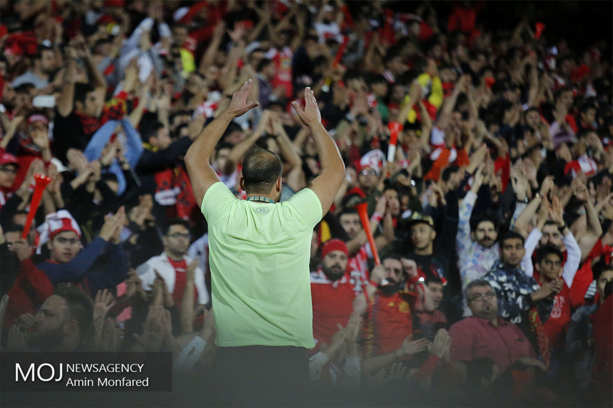 حاشیه دیدار تیم های فوتبال پرسپولیس ایران و السد قطر