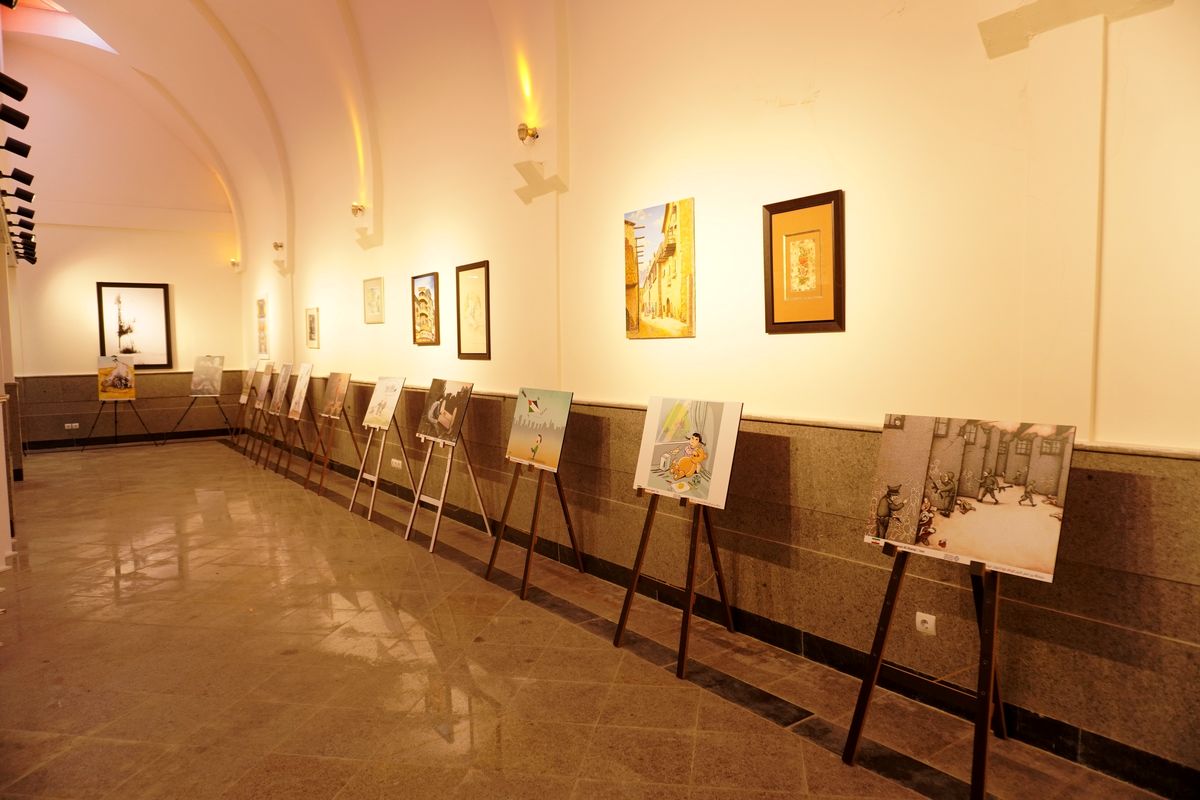 نمایشگاه کاریکاتور+شیراز 