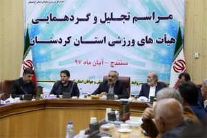 ادارات ملزم به حمایت از هیئت های ورزشی کردستان هستند