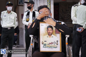 بزرگداشت سومین روز شهادت حامد ضابط