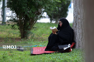 مراسم دعای روز عرفه در دانشگاه تهران 