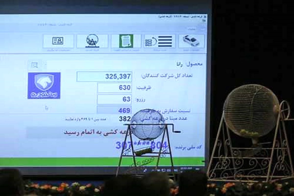 قرعه‌کشی ایران خودرو