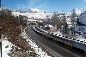 محورهای مازندران باز و تردد در آن جریان دارد