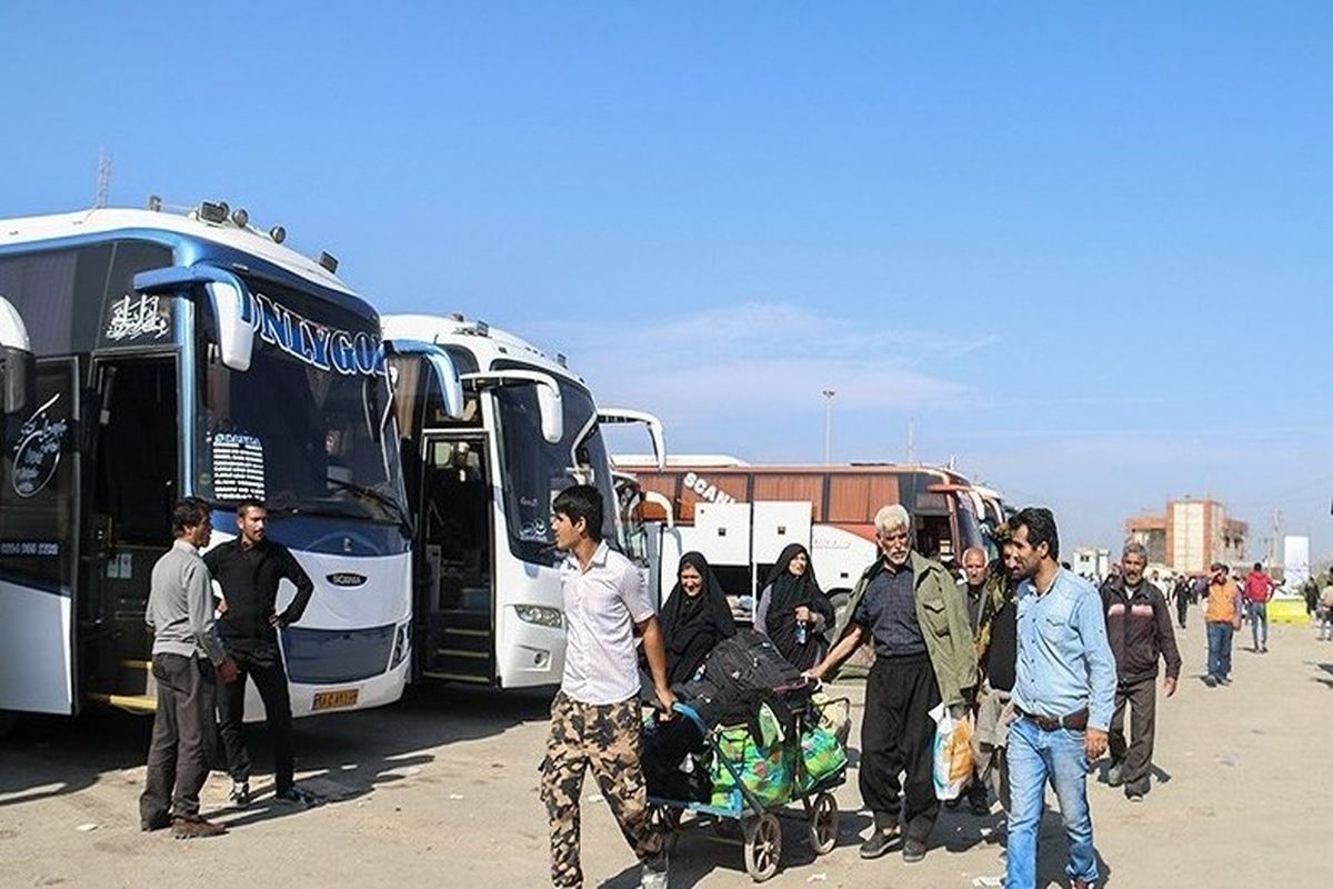 بازگشت زائرین اربعین