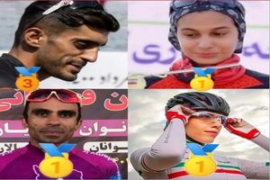 درخشش دوچرخه سواران فارس در مسابقات کشوری کوهستان