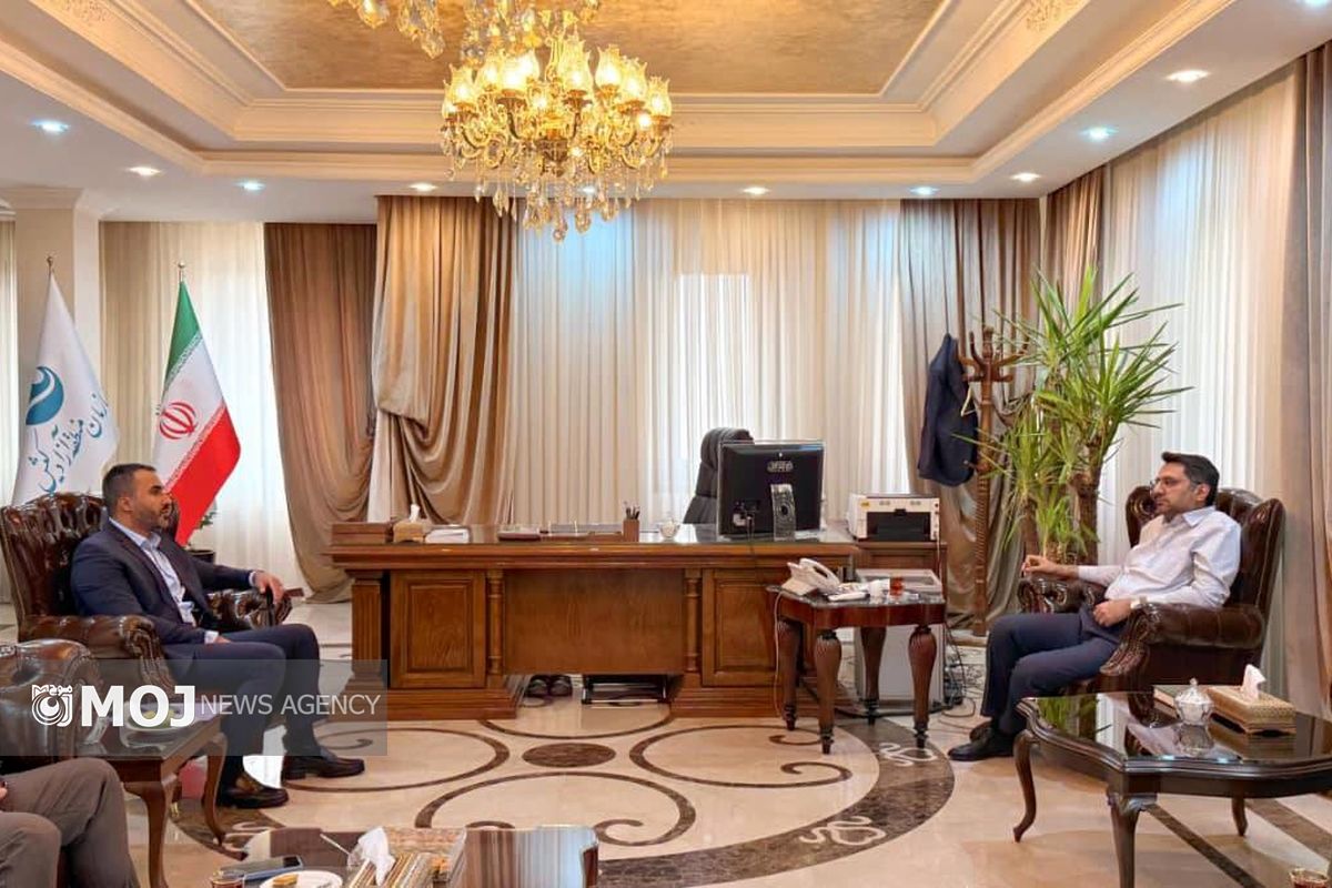 نشست محمد کبیری و قربان نژاد شرکت صبا نفت