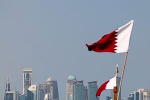 رئیس مجلس قطر به ایران وارد شد