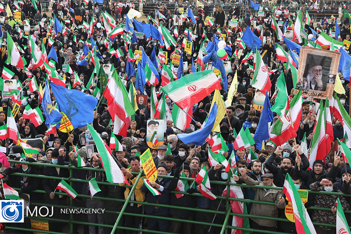 سخنرانی رییس جمهوری در راهپیمایی ۲۲ بهمن