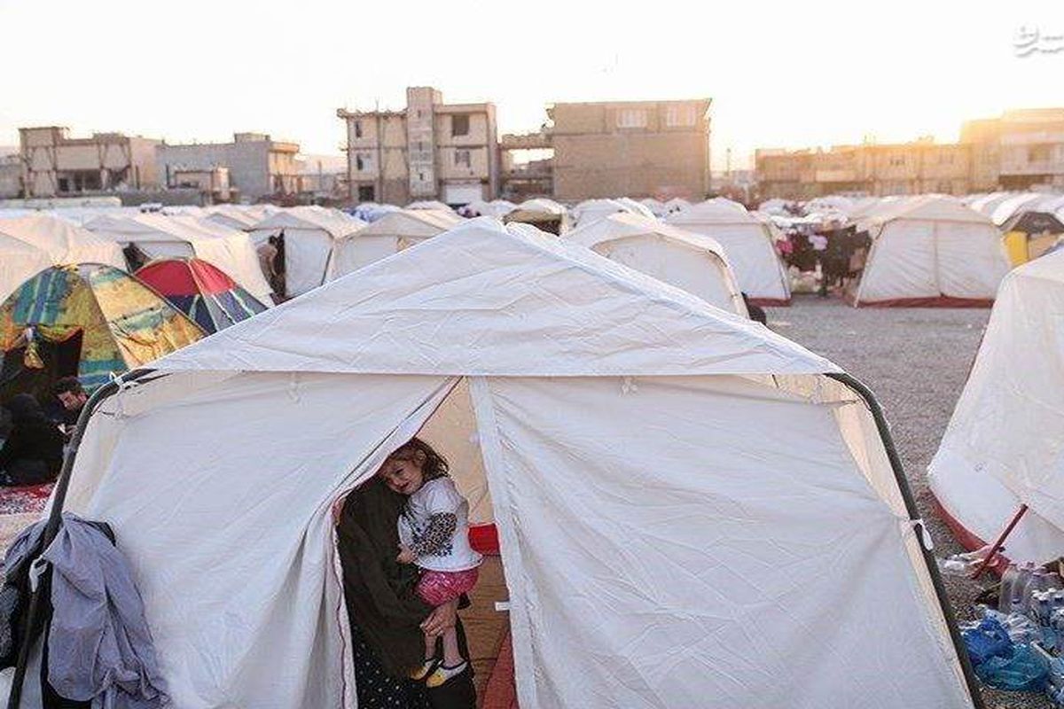 اصفهان- اسکان  موقت زلزله زدگان