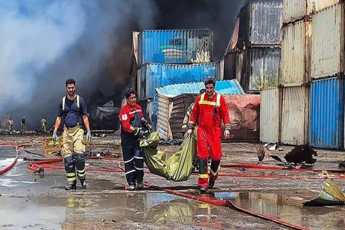 انفجار در بندر شهید رجایی 