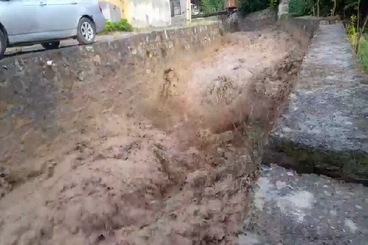 سیل بخش کجور 