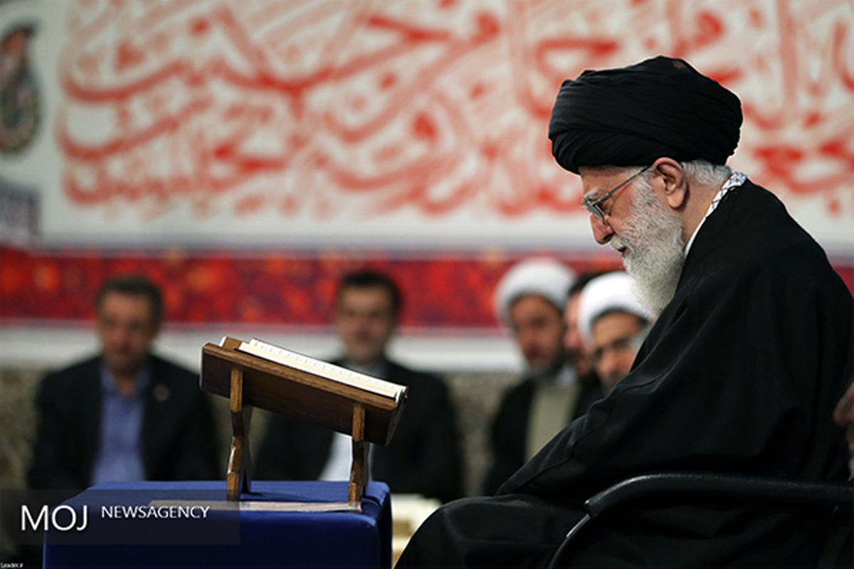 دیدار شرکت کنندگان در مسابقات بین‌المللی قرآن با مقام معظم رهبری