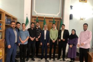 سخنگوی وزارت امورخارجه با دانشجویان گپ و گفت دوستانه ای داشت