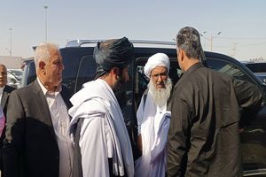 والی هرات افغانستان از مرز رسمی دوغارون وارد ایران شد