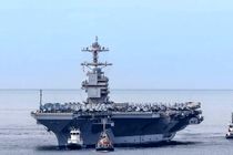 ناو هواپیمابر اهرم فشار آمریکا برای وادار کردن تهران به مذاکره است