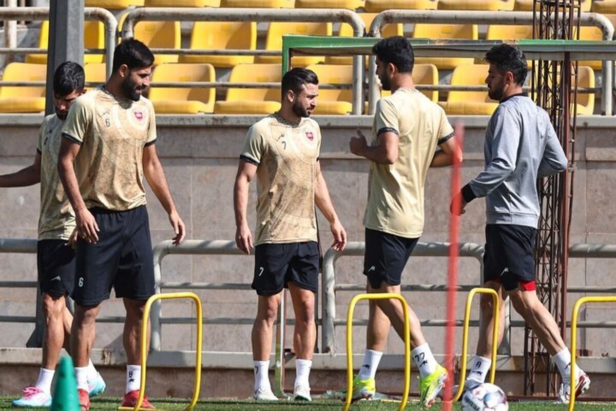 تمرینات پرسپولیس