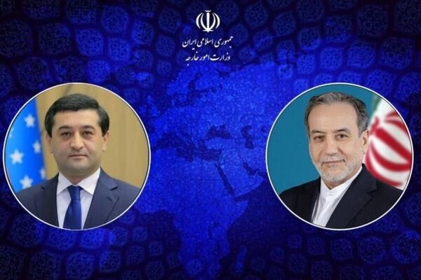 عباس عراقچی و وزیر خارجه ازبکستان گفتگو کردند