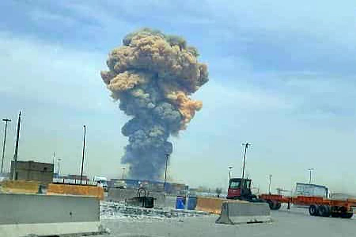 انفجار در بندر شهید رجایی