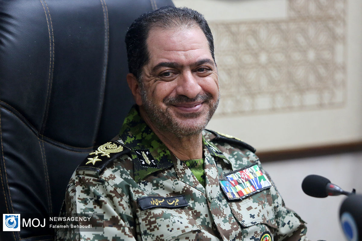 نشست خبری فرمانده نیروی پدافند هوایی ارتش
