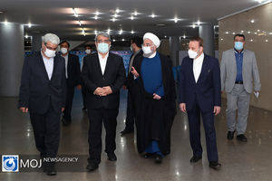 بازدید رییس جمهوری از ستاد انتخابات کشور