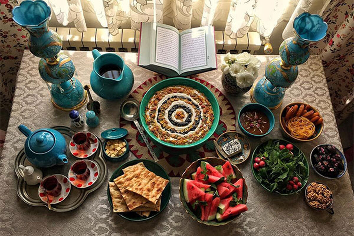 سفره افطاری